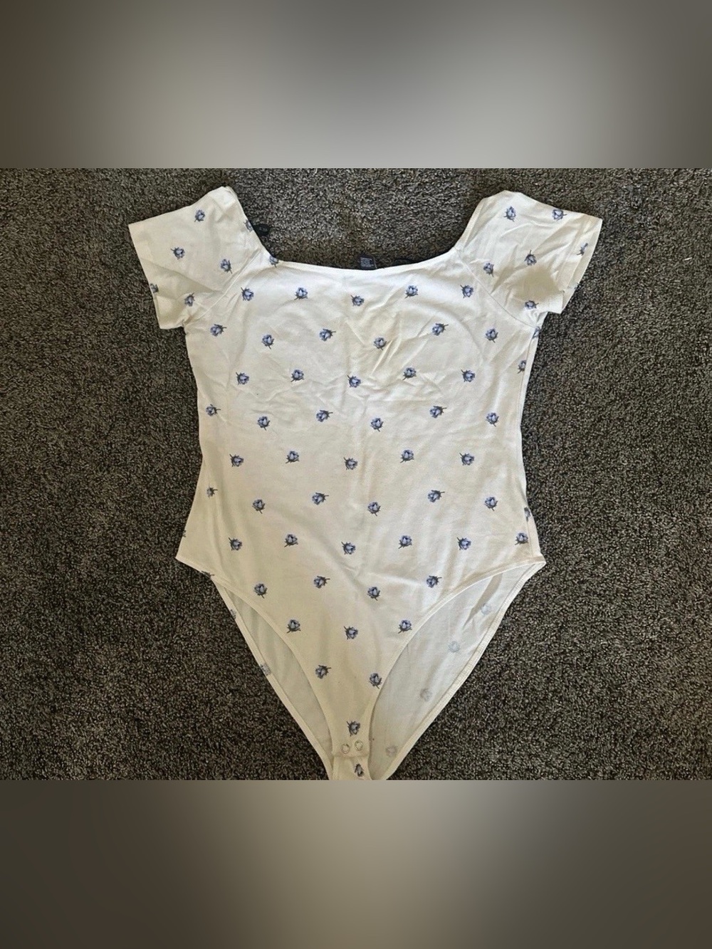 Forever21 Floral Bodysuit Size Large 0013